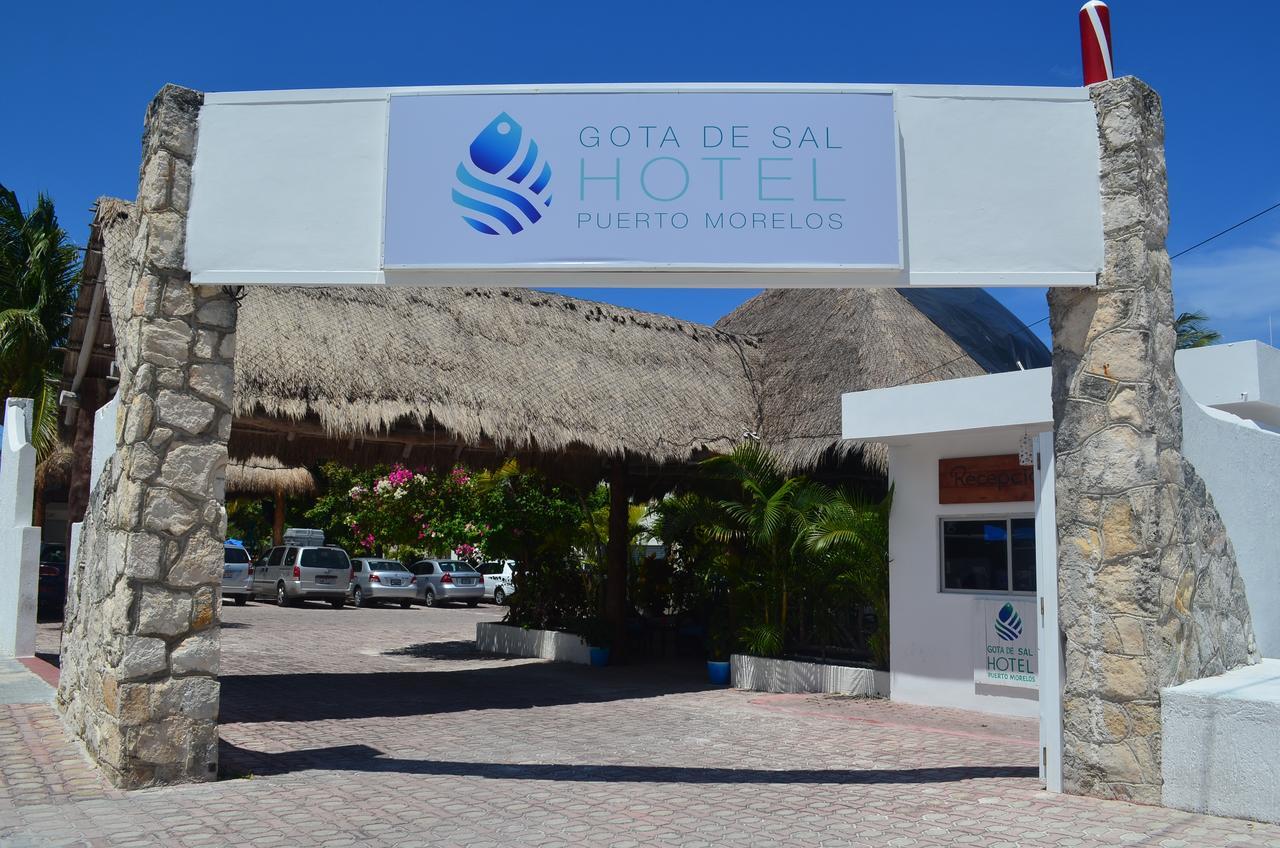 Hotel Gota De Sal Puerto Morelos Exterior photo